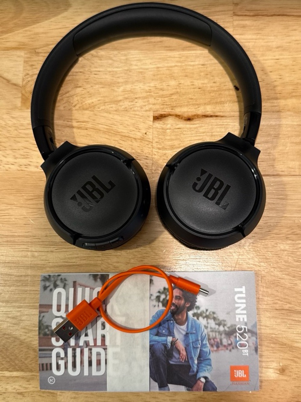 JBL Tune 520BT Wireless Over-Ear Headphones
